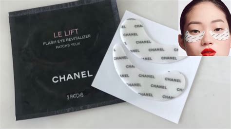 patch yeux chanel|Chanel flash eye revitalizer.